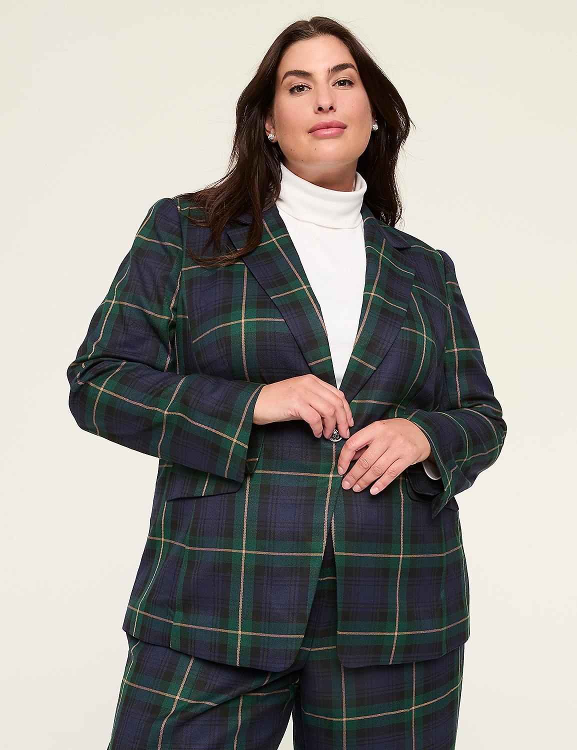 Perfect Drape One-Button Blazer Product Image 1