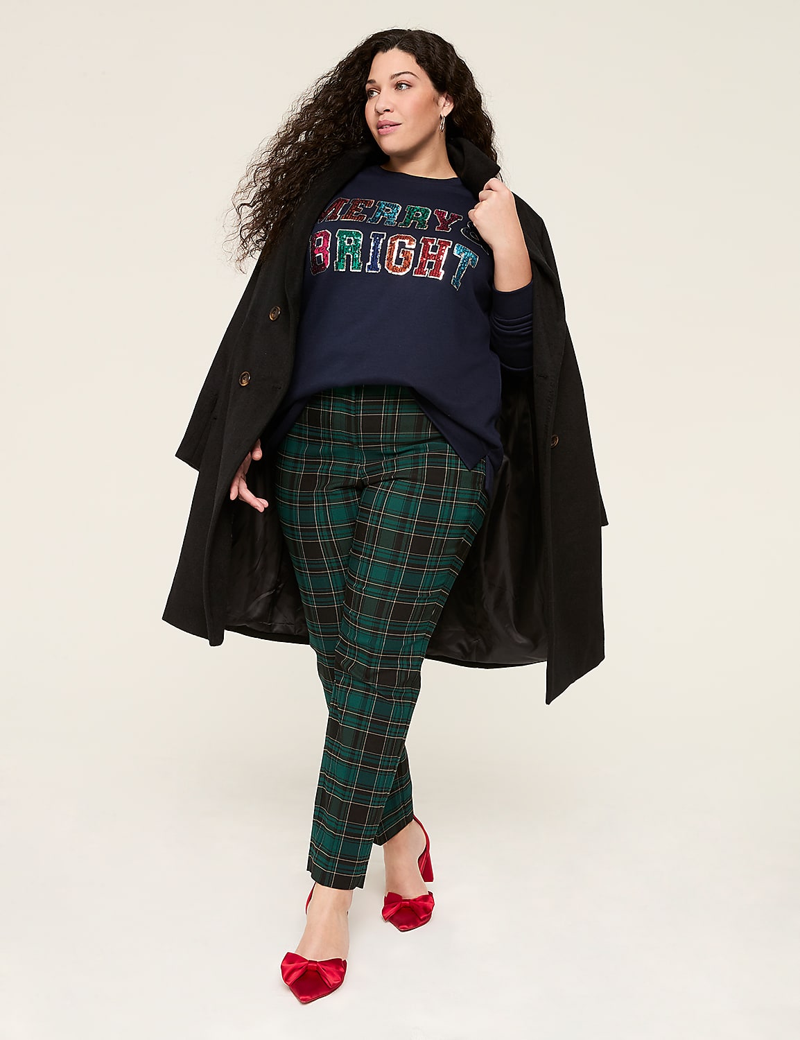 Merry & Bright Graphic Sweatshirt Product Image 5