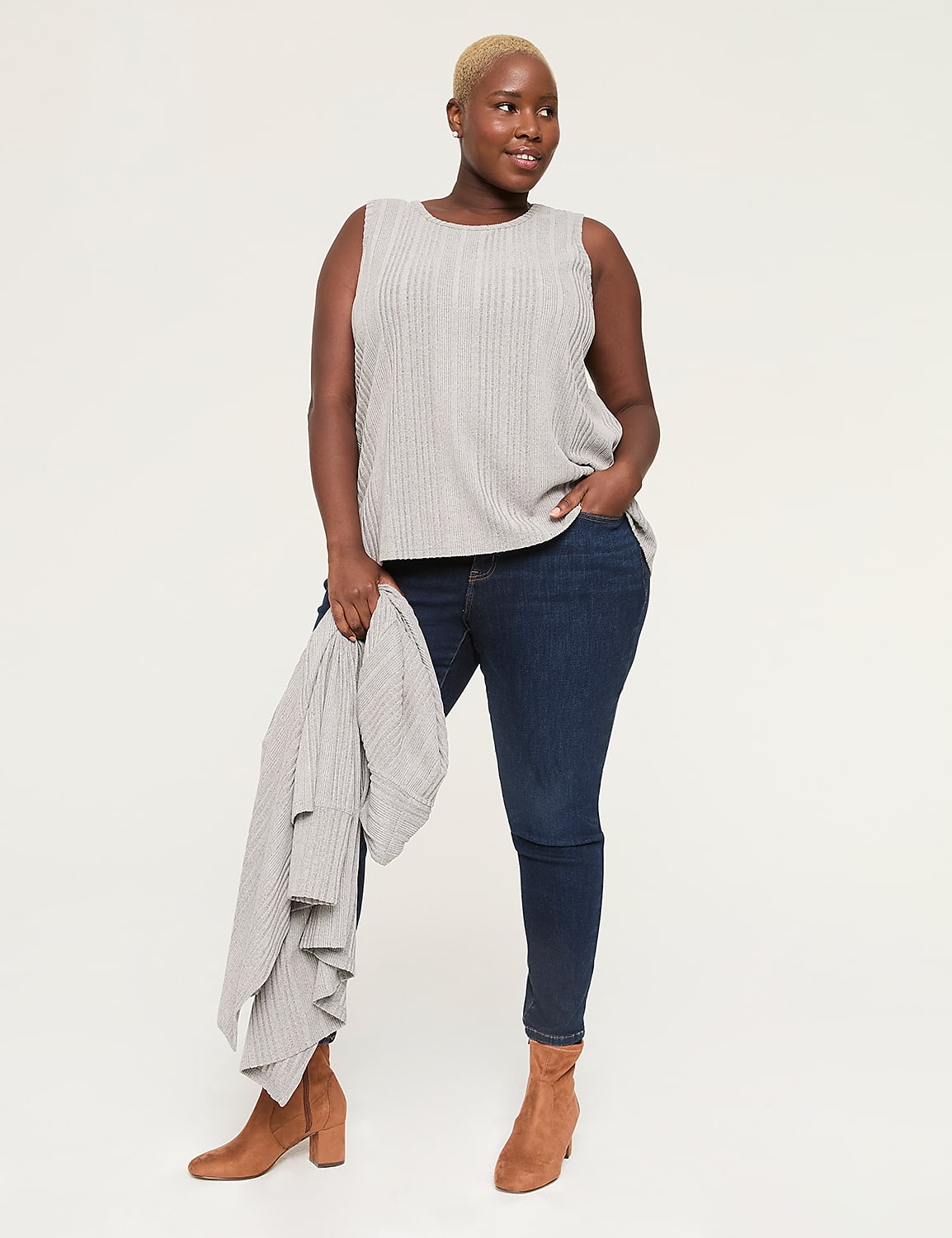 Cozy Rib Tank Product Image 3