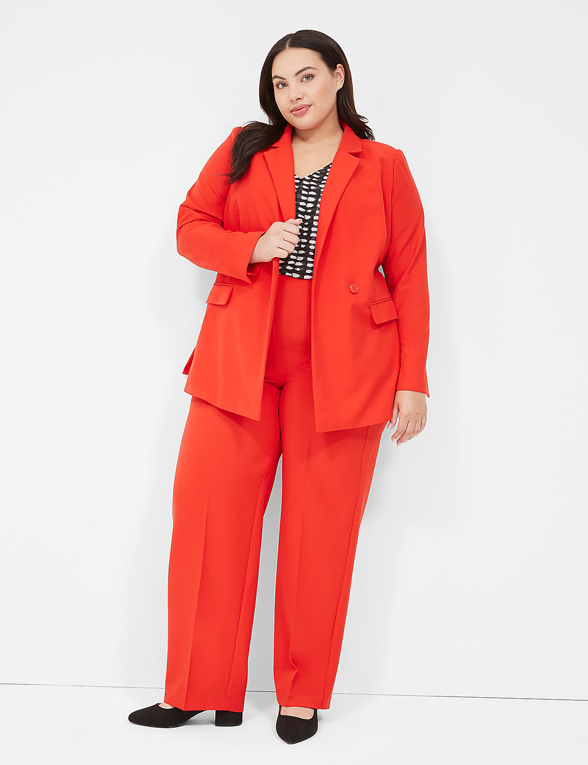 Perfect Drape Belted Blazer Product Image 3