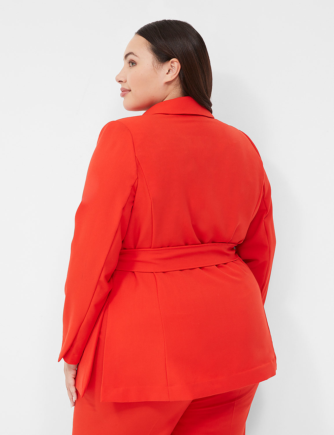 Perfect Drape Belted Blazer Product Image 2