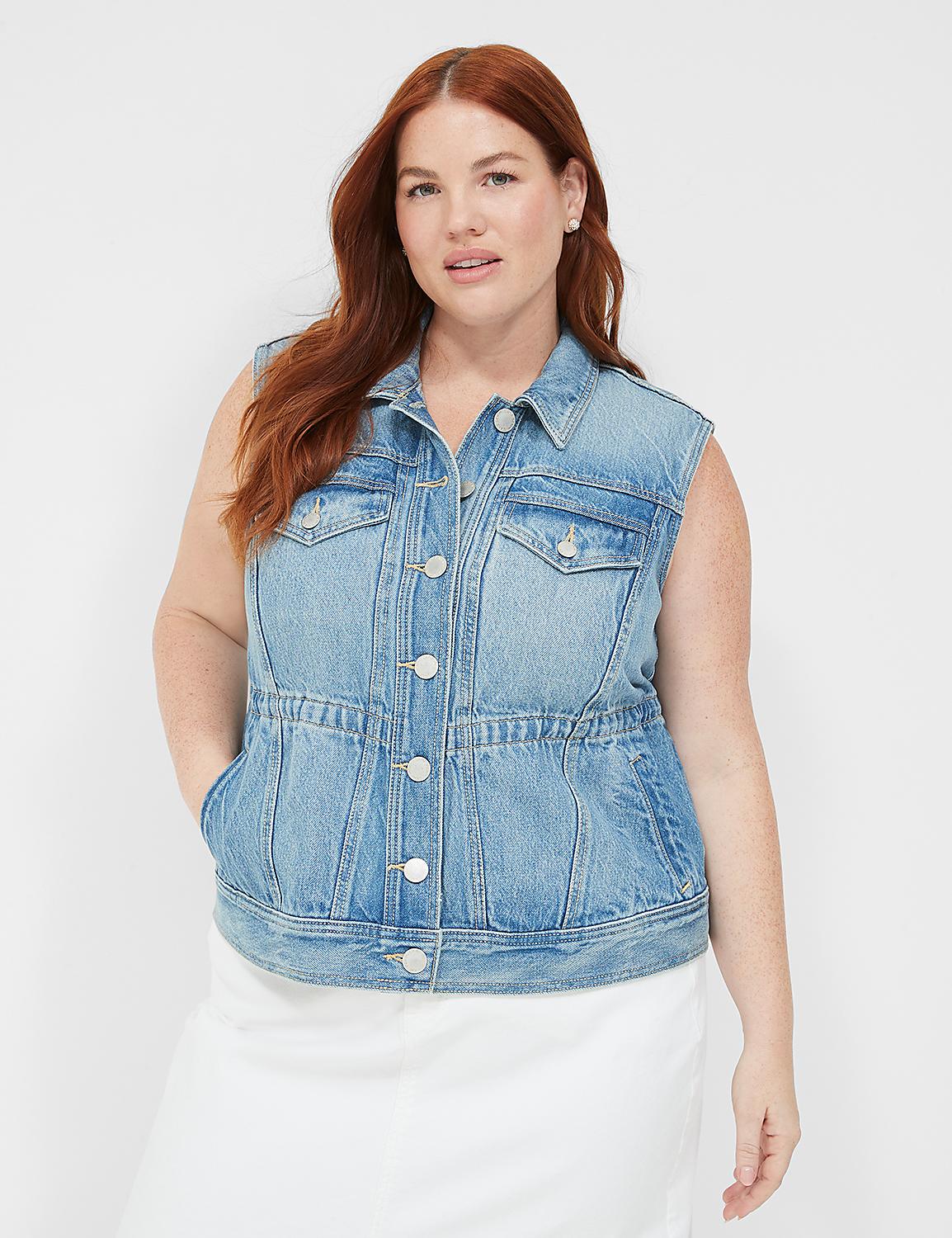 Denim Vest Product Image 1