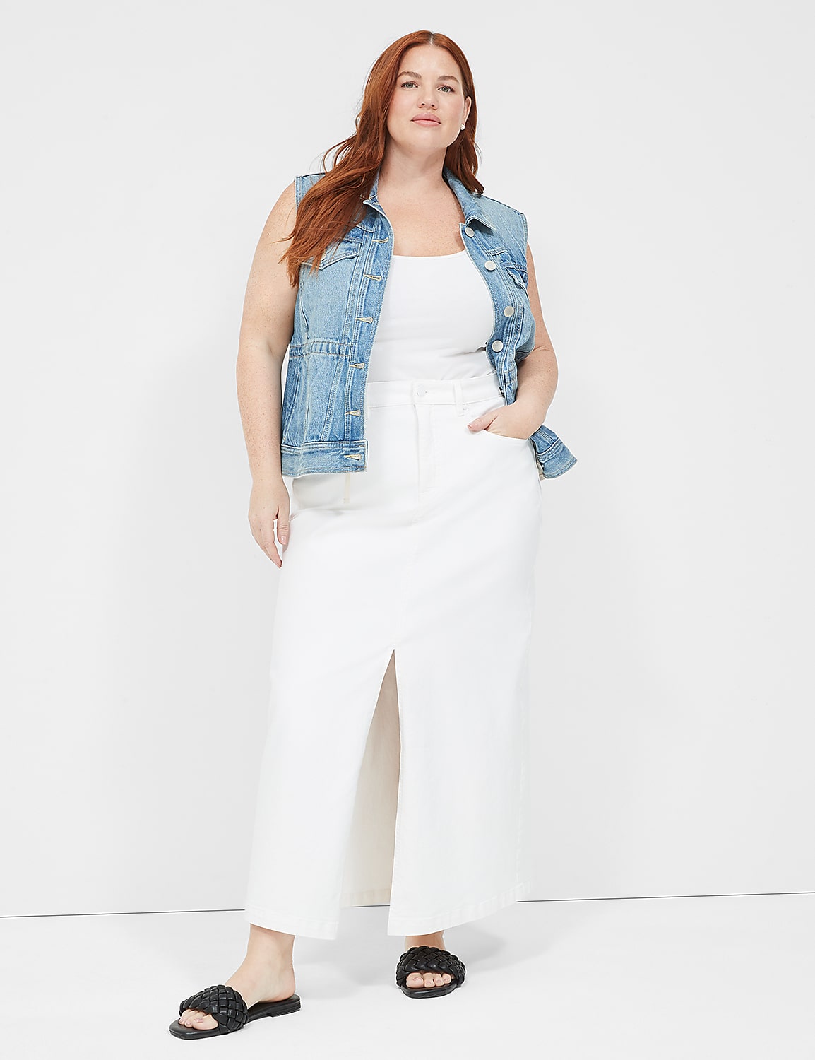 Denim Vest Product Image 4