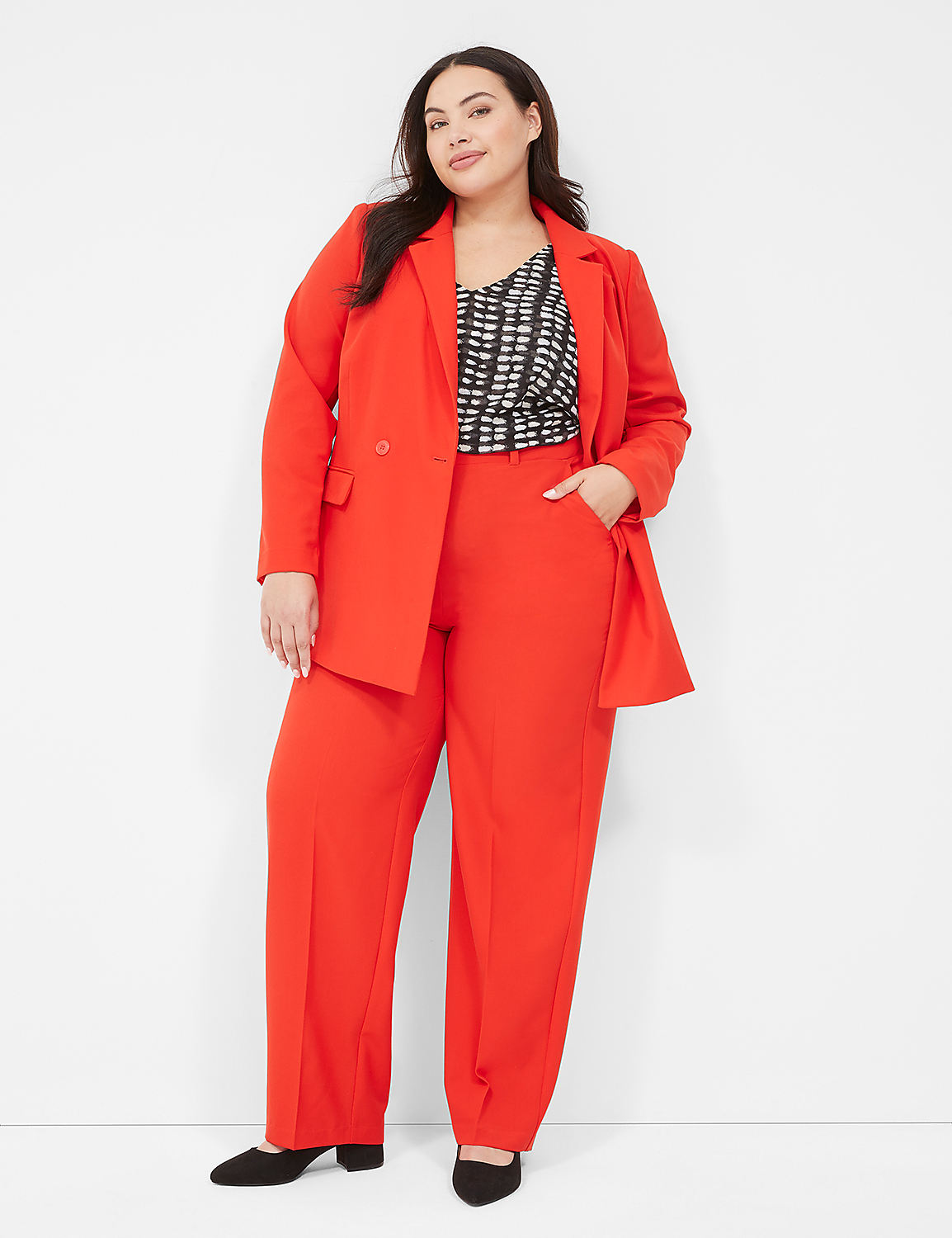 Perfect Drape Pull-On Straight Pant Product Image 3