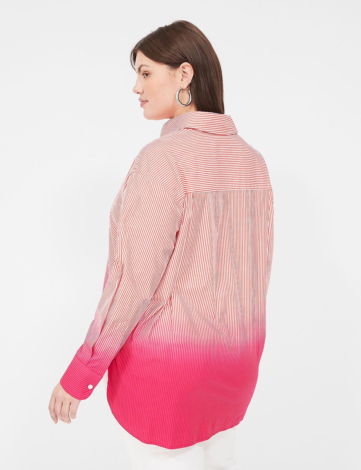 Button-Down Boyfriend Shirt Product Image 2