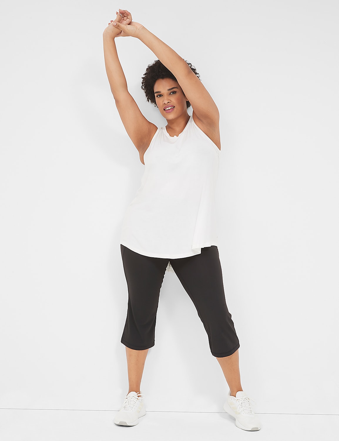 LIVI High-Rise Recycled LIVI Soft Bootcut Capri Product Image 3