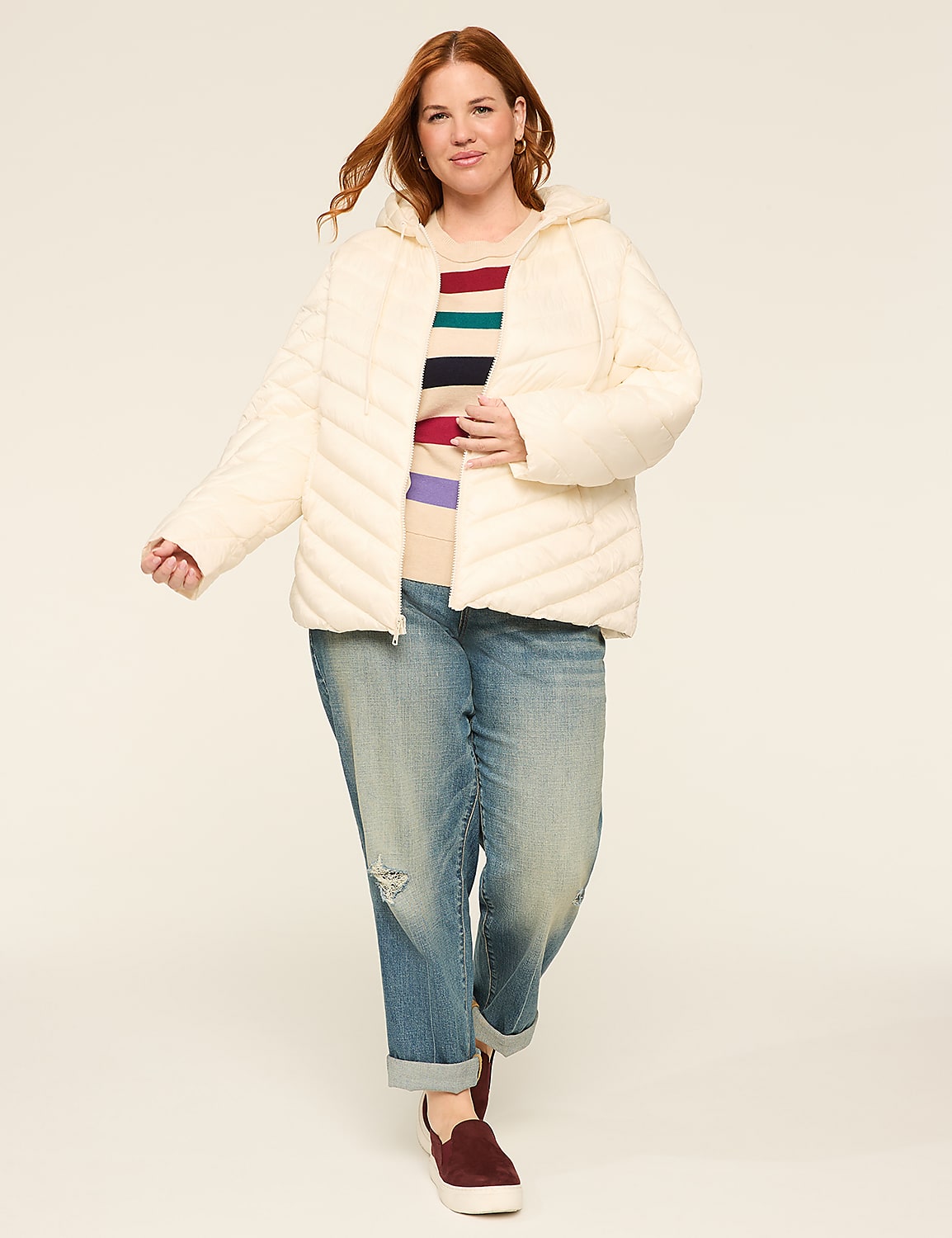 Classic Short Puffer Coat Product Image 3