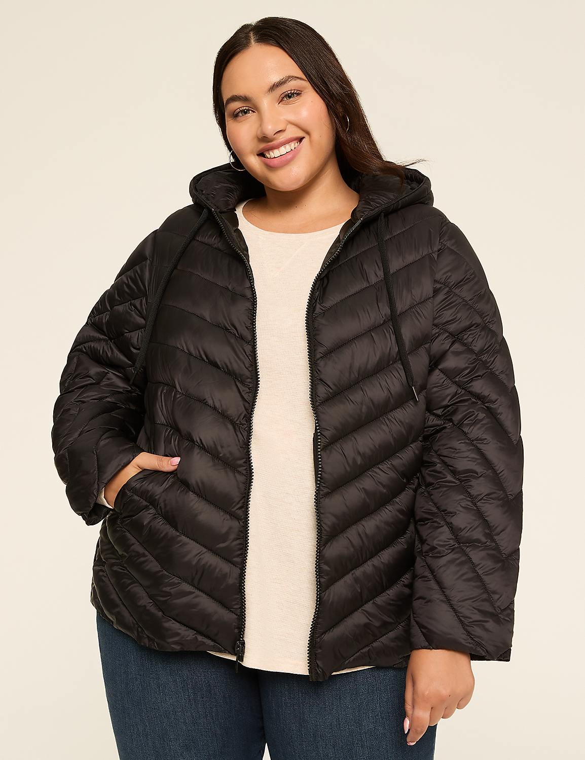 Classic Short Puffer Coat Product Image 1