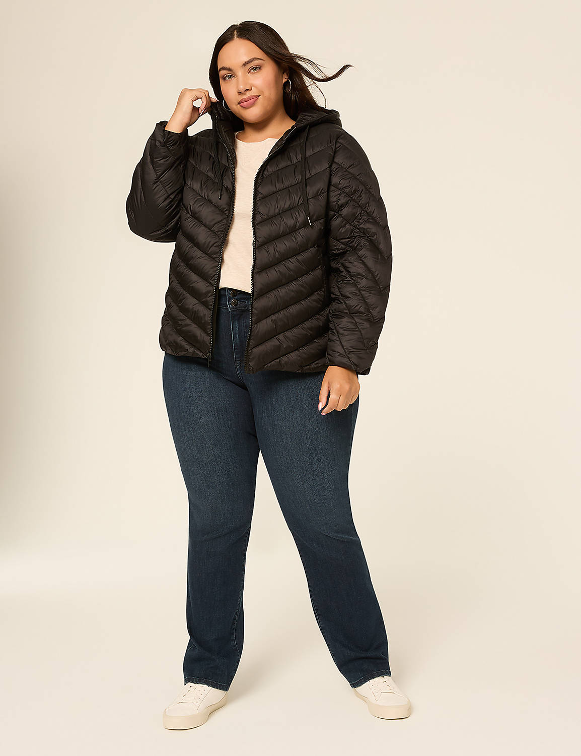 Classic Short Puffer Coat Product Image 3