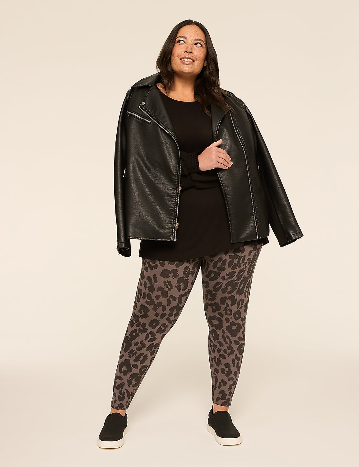 Printed Layering Fashion Legging Product Image 3