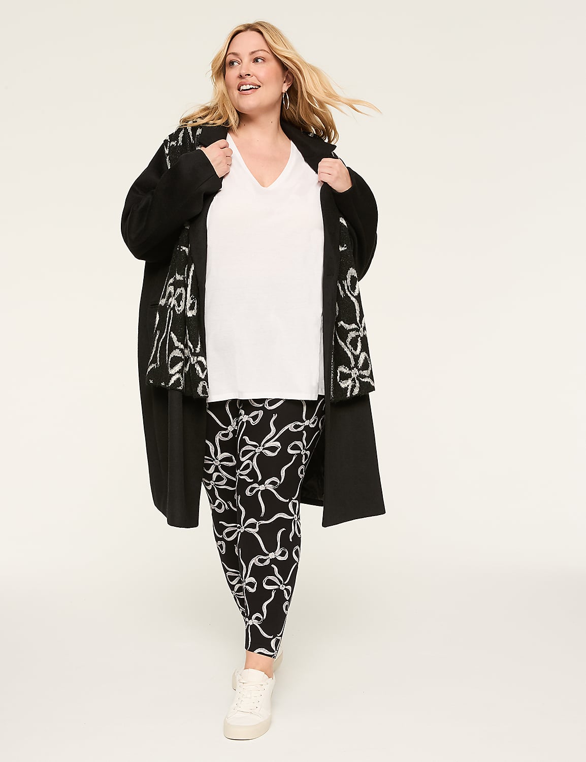 Printed Layering Fashion Legging Product Image 3