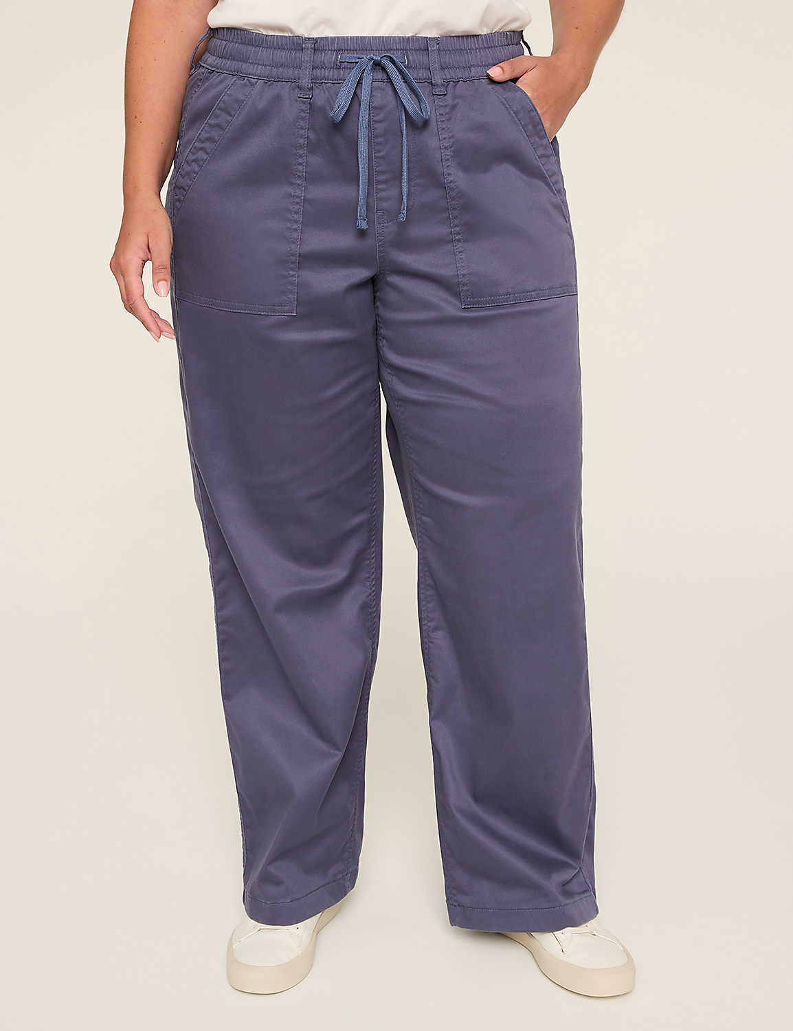Pull-On Super-Soft Straight Leg Chino Pant Product Image 1