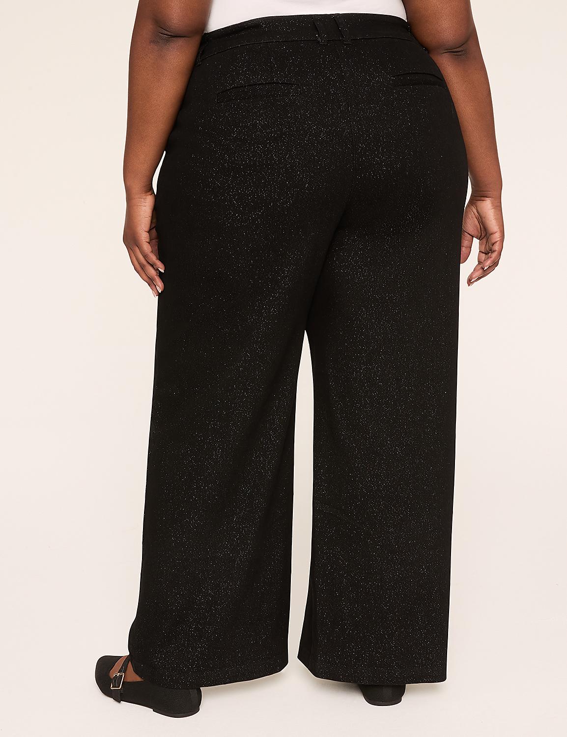 Shimmer High-Rise Wide Leg Pant Product Image 2