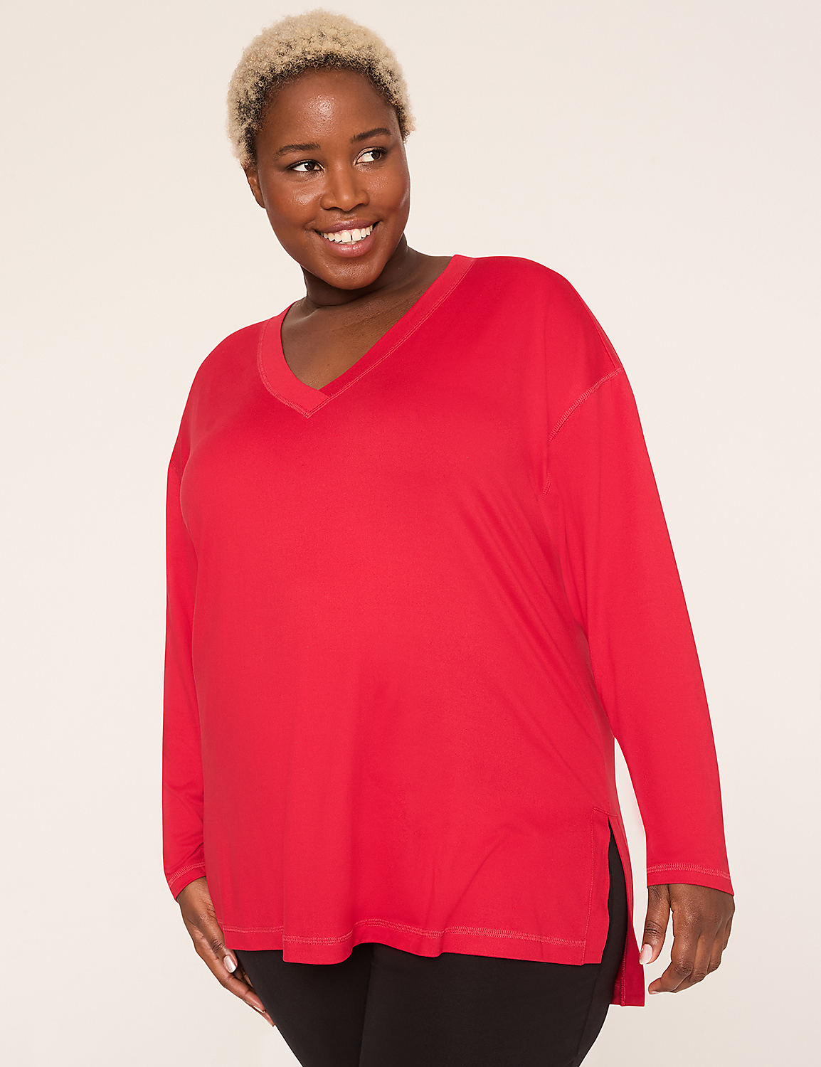 LIVI Soft V-Neck Tunic Product Image 1