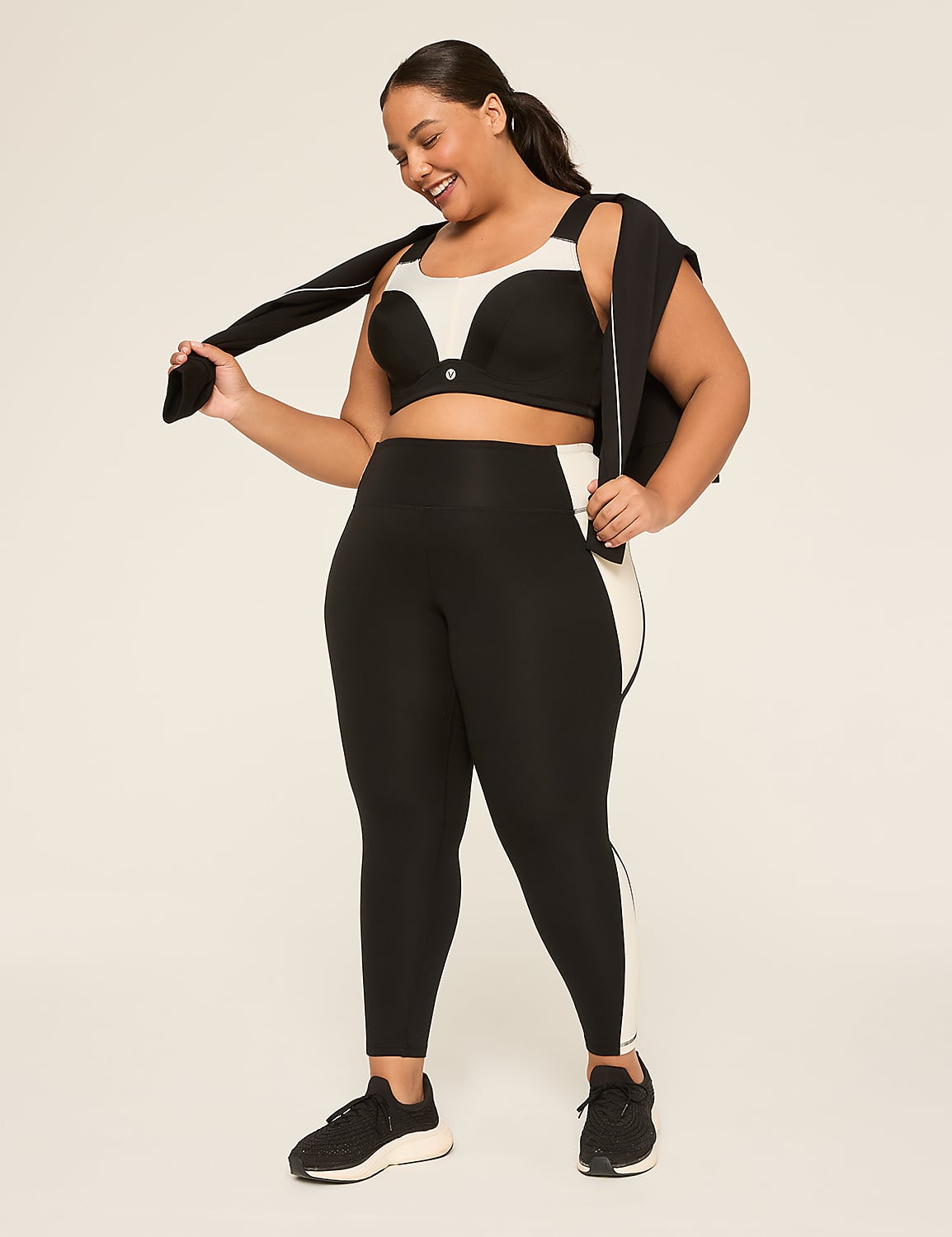 LIVI High-Rise LIVI Soft Colorblock 7/8 Legging Product Image 3