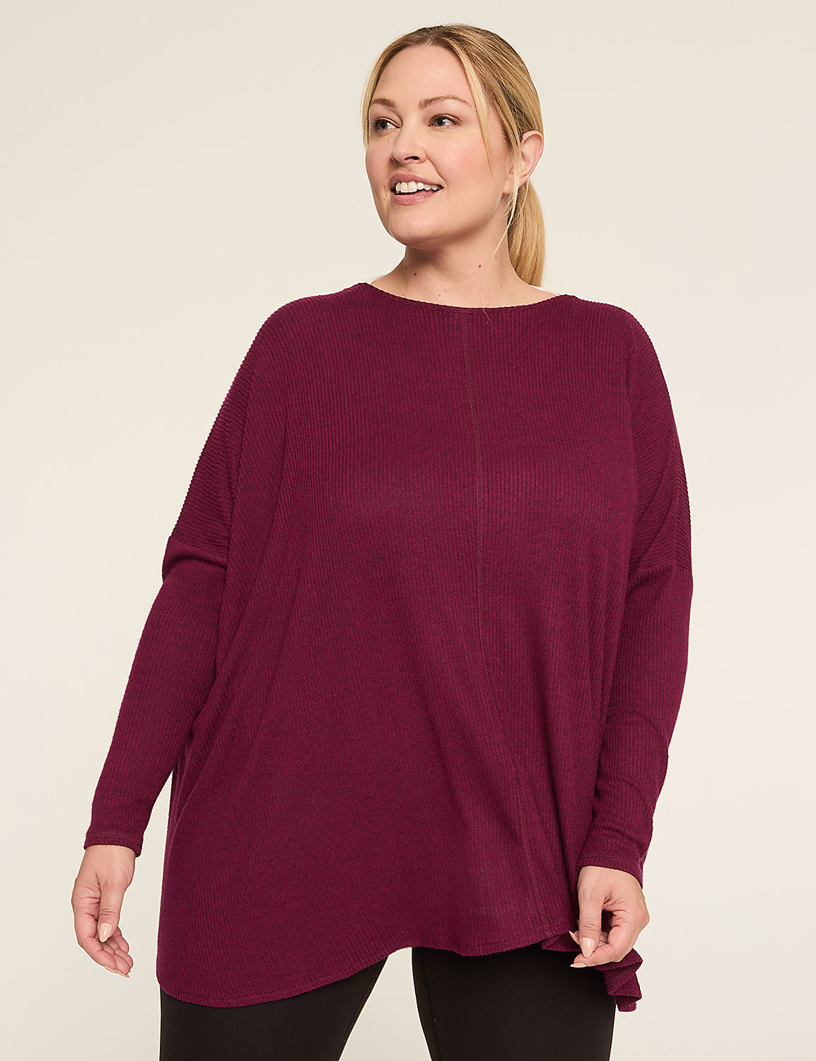 LIVI 3-Way Convertible Twist Soft Spun Overpiece Product Image 4