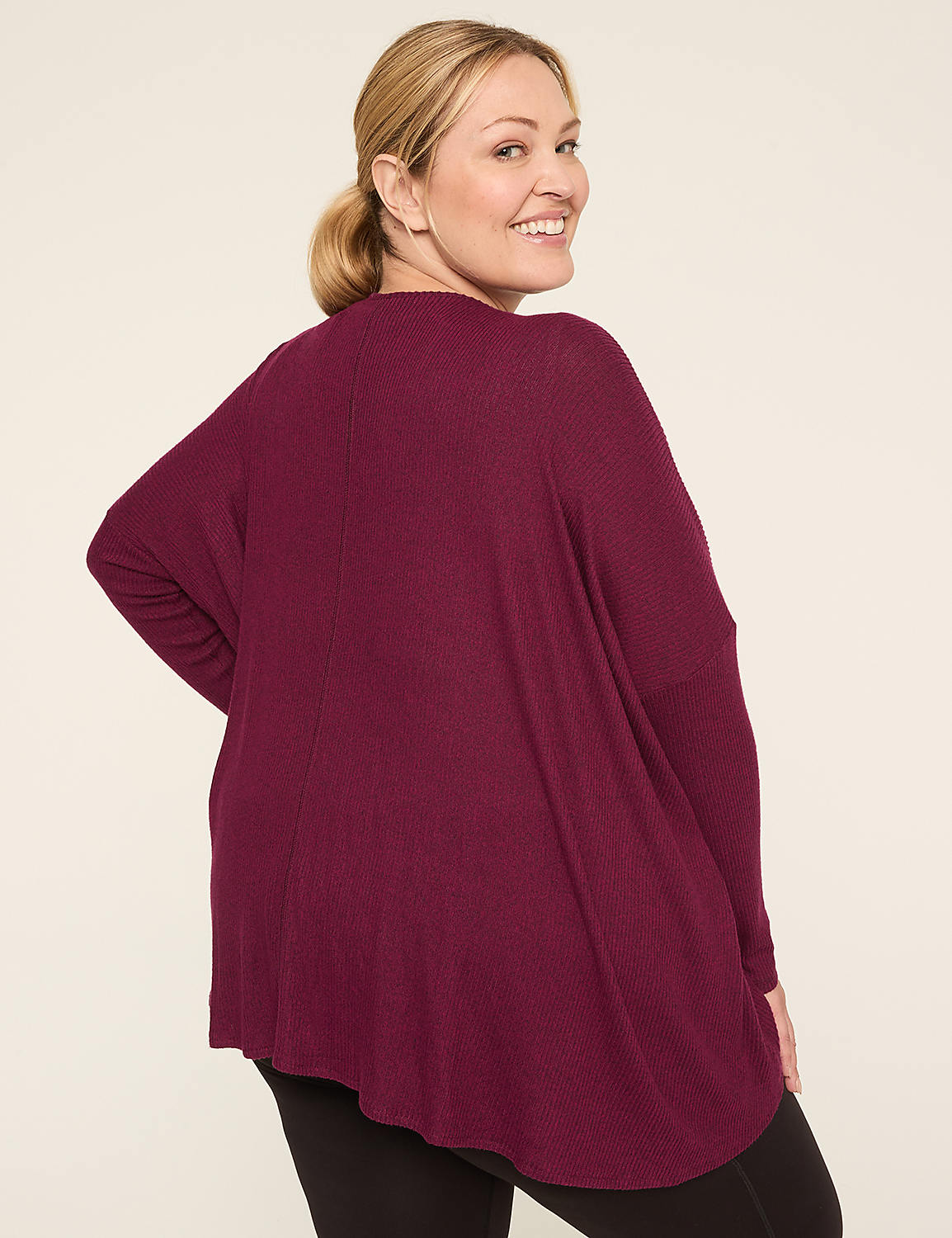 LIVI 3-Way Convertible Twist Soft Spun Overpiece Product Image 2