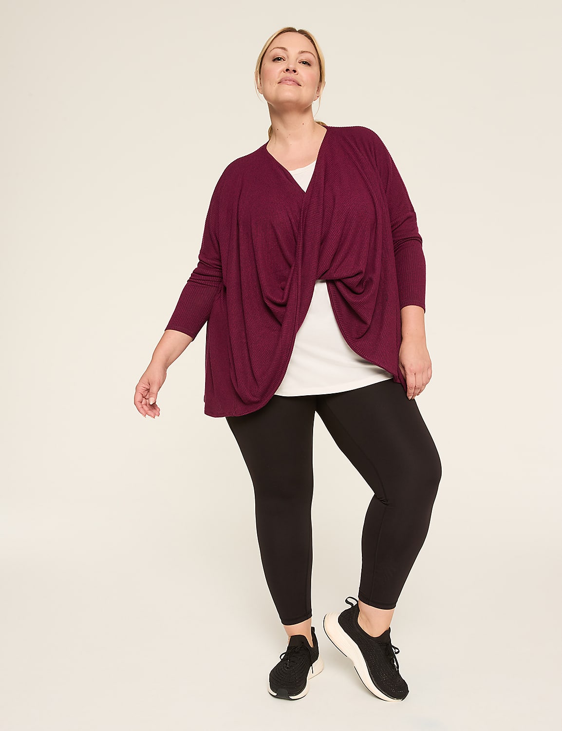 LIVI 3-Way Convertible Twist Soft Spun Overpiece Product Image 3