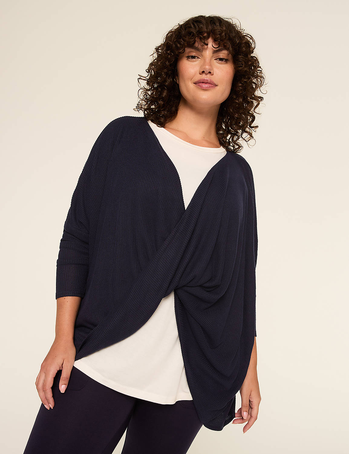 LIVI 3-Way Convertible Twist Soft Spun Overpiece Product Image 1