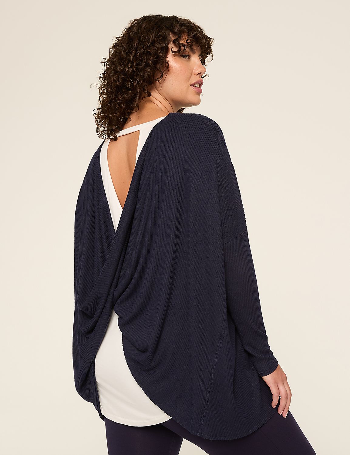 LIVI 3-Way Convertible Twist Soft Spun Overpiece Product Image 5
