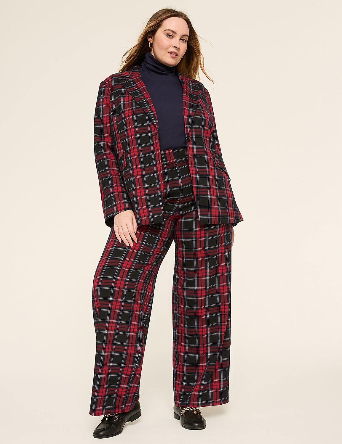 Perfect Drape One-Button Blazer Product Image 3