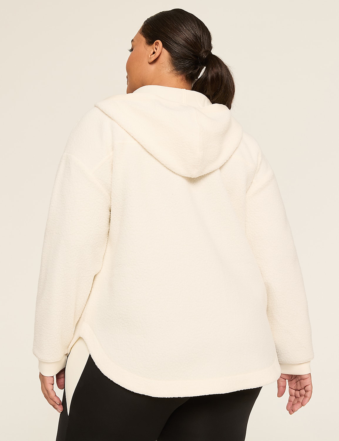 LIVI Sherpa Full-Zip Hooded Jacket Product Image 2