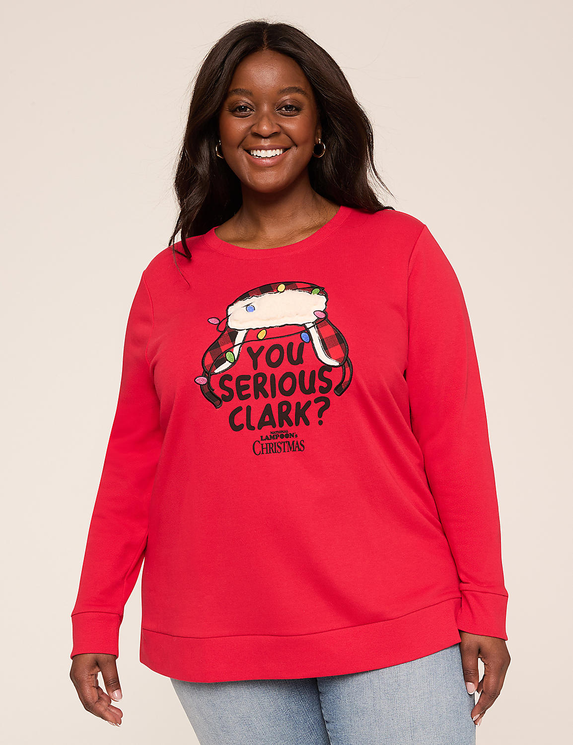You Serious Clark Graphic Sweatshirt Product Image 1