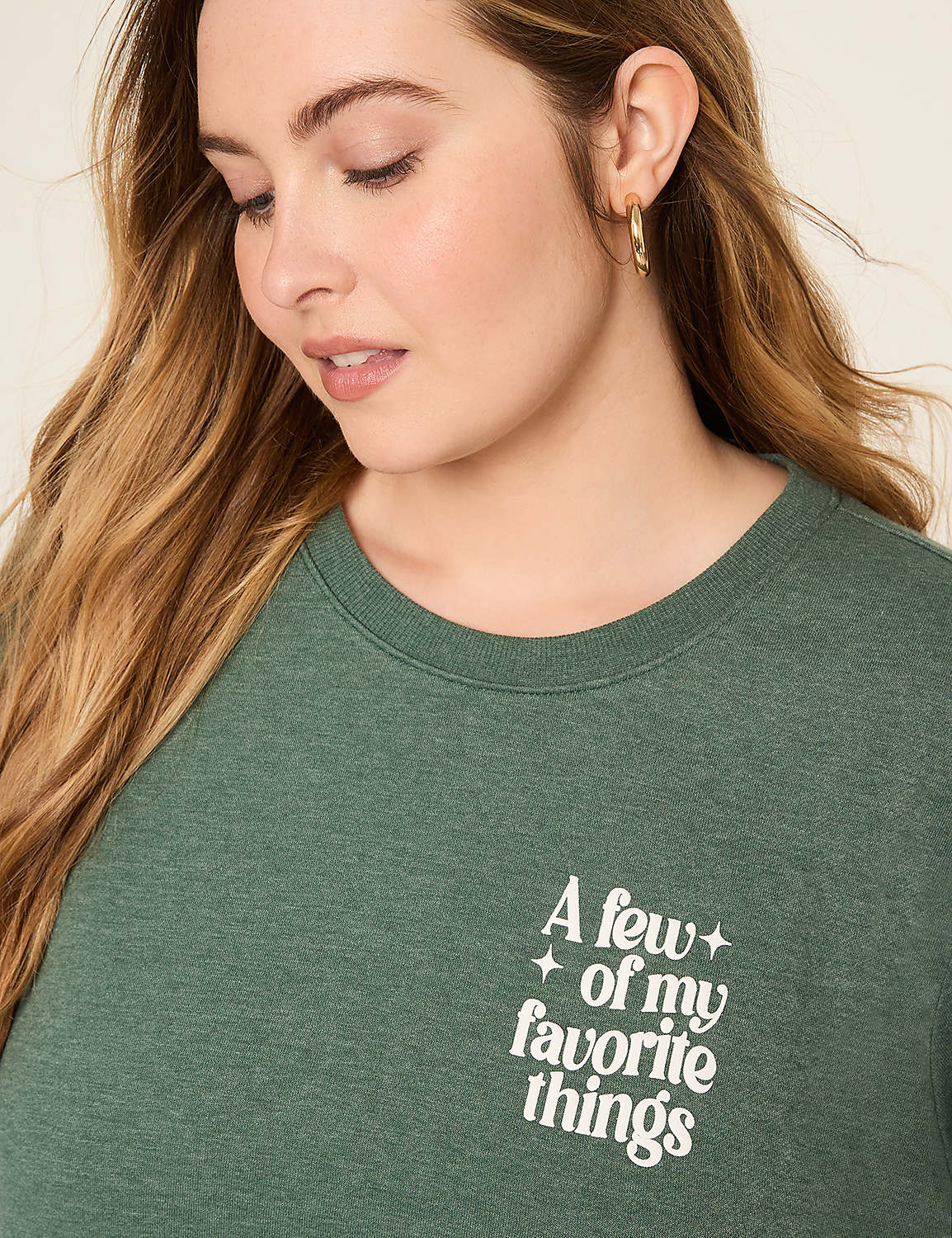 A Few of My Favorite Things From & Back Graphic Sweatshirt Product Image 4