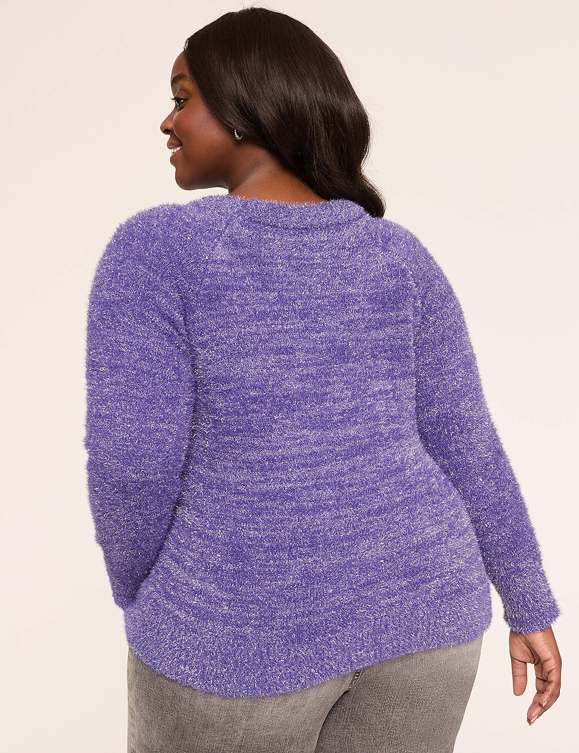 Crew-Neck Pullover Sweater Product Image 2
