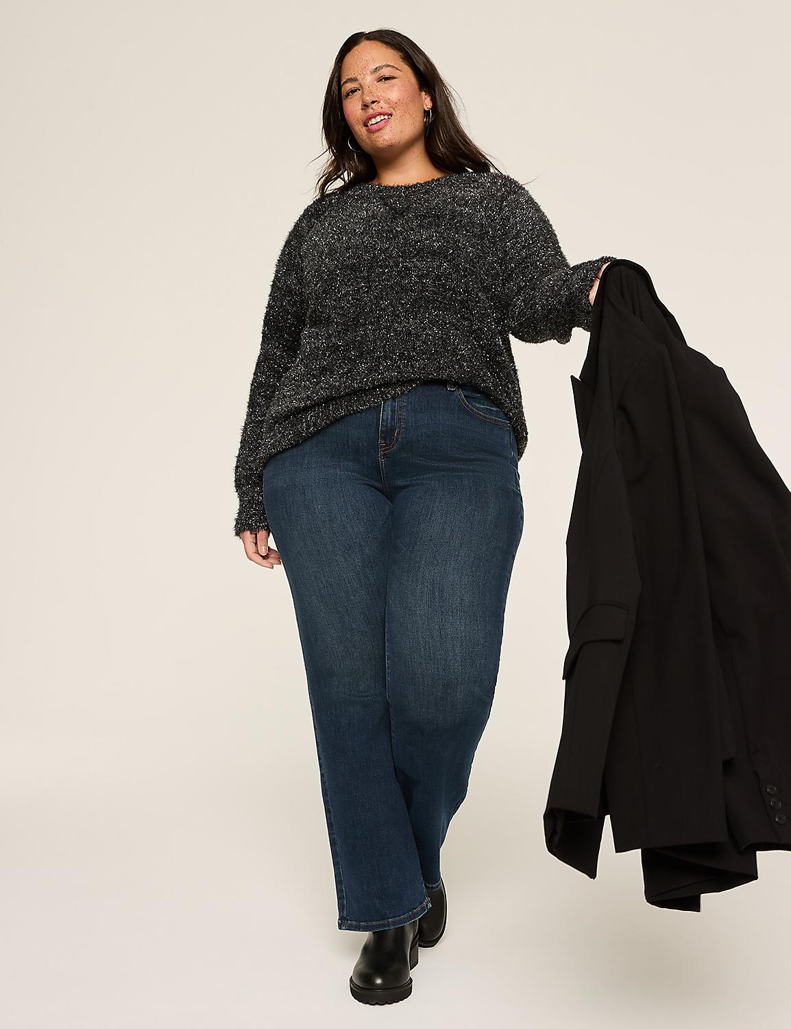 Crew-Neck Pullover Sweater Product Image 3