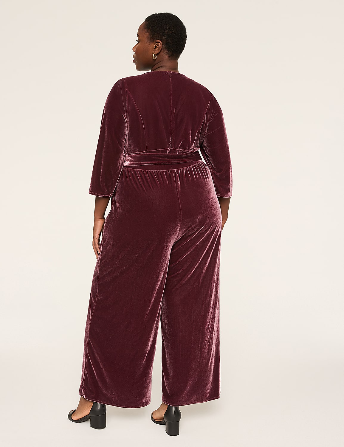 Lena Velvet Jumpsuit Product Image 2
