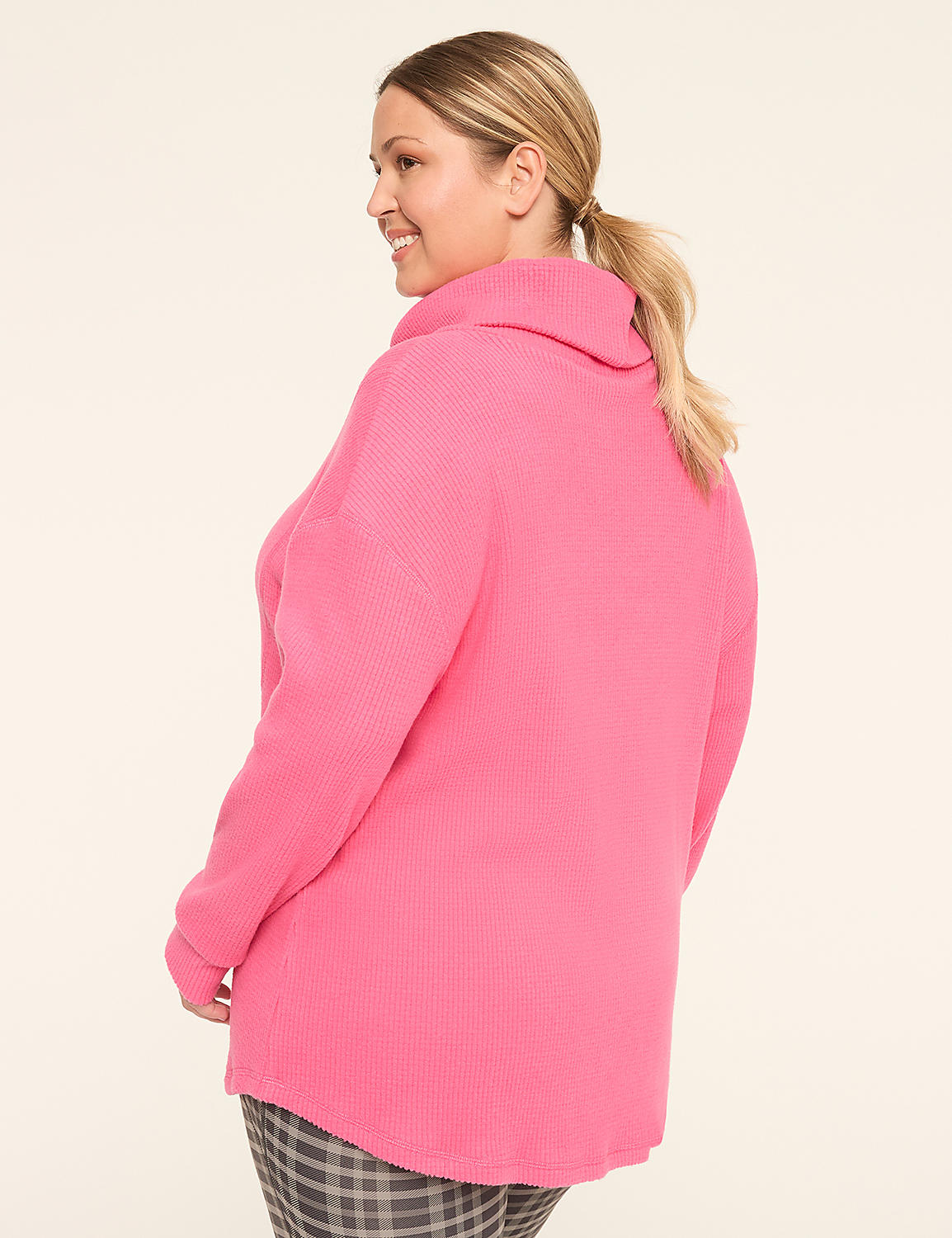 LIVI Waffle Textured Pullover Top Product Image 2