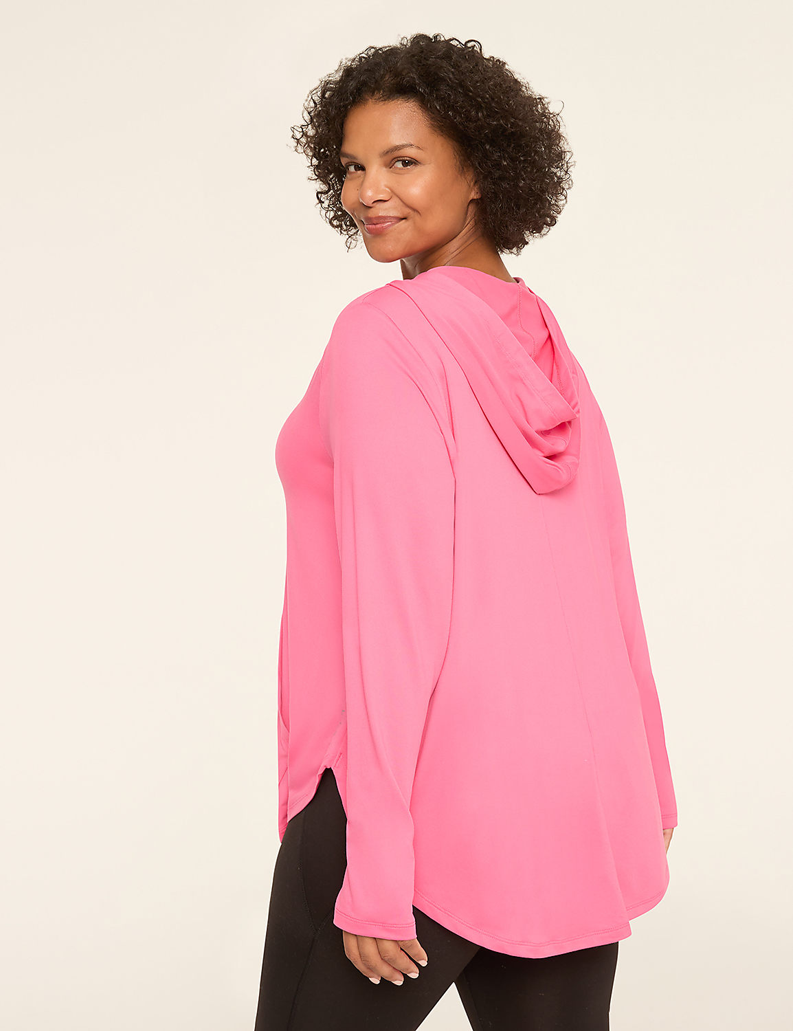 LIVI Soft Snap-Up Hoodie Top Product Image 2
