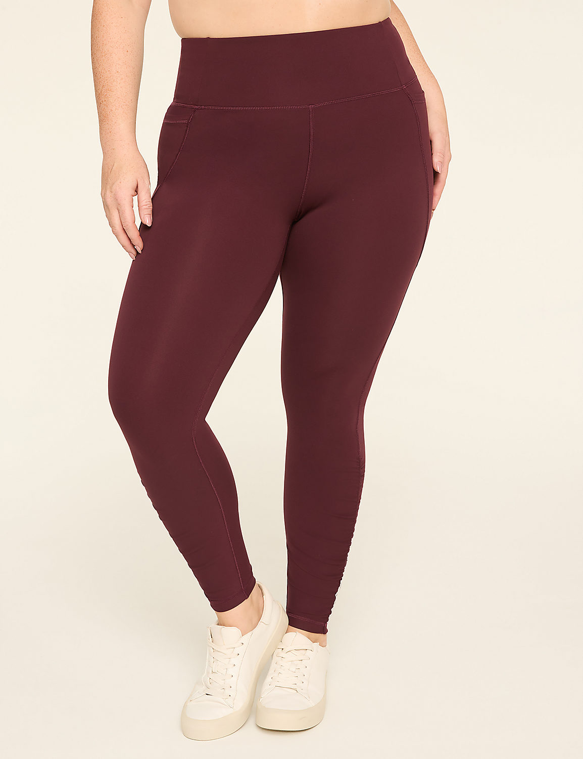 LIVI High-Rise LIVI Soft Ruched 7/8 Legging Product Image 1