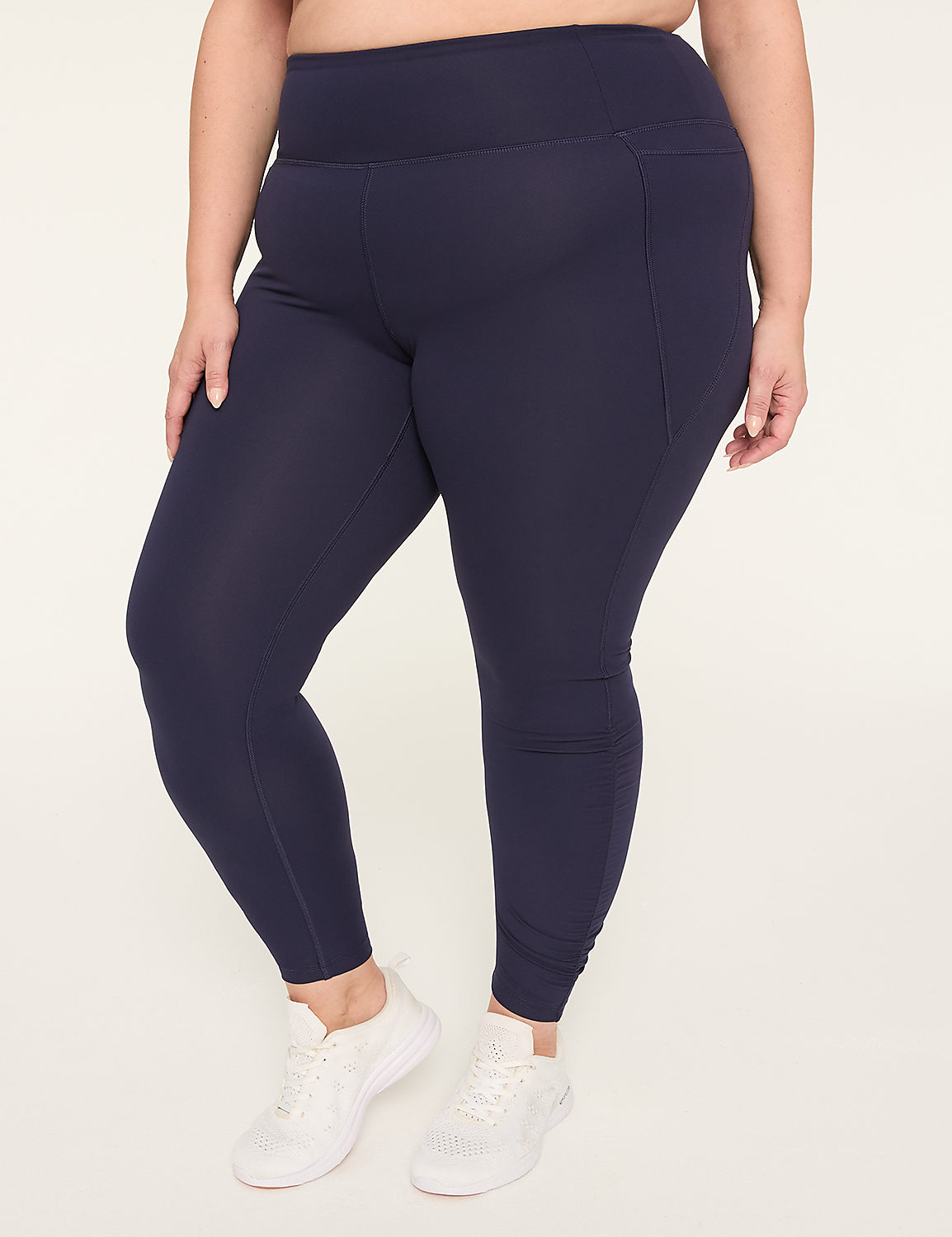 LIVI High-Rise LIVI Soft Ruched 7/8 Legging Product Image 1