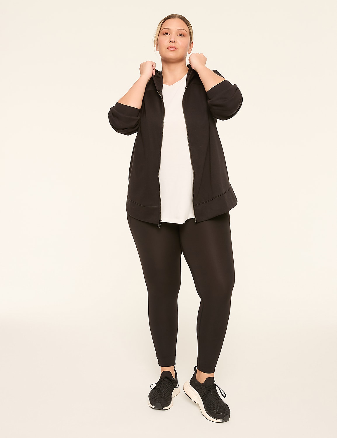 LIVI French Terry Full-Zip Jacket Product Image 3