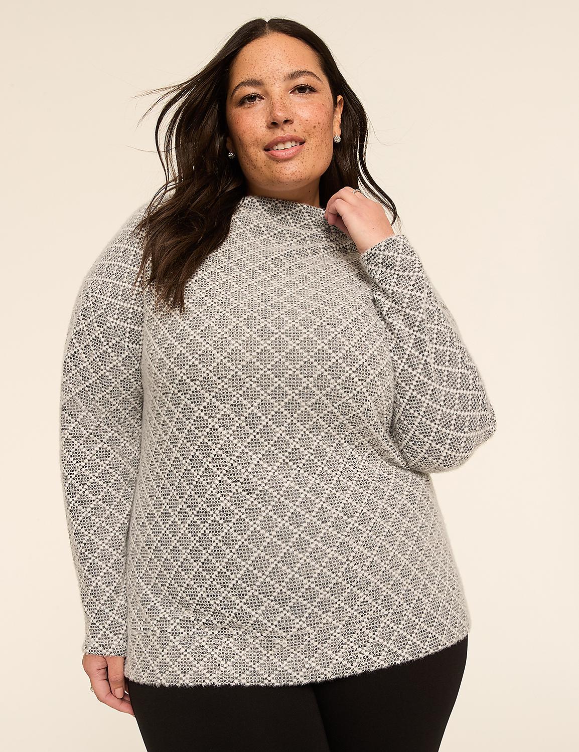 Mock-Boatneck Cozy Top Product Image 1
