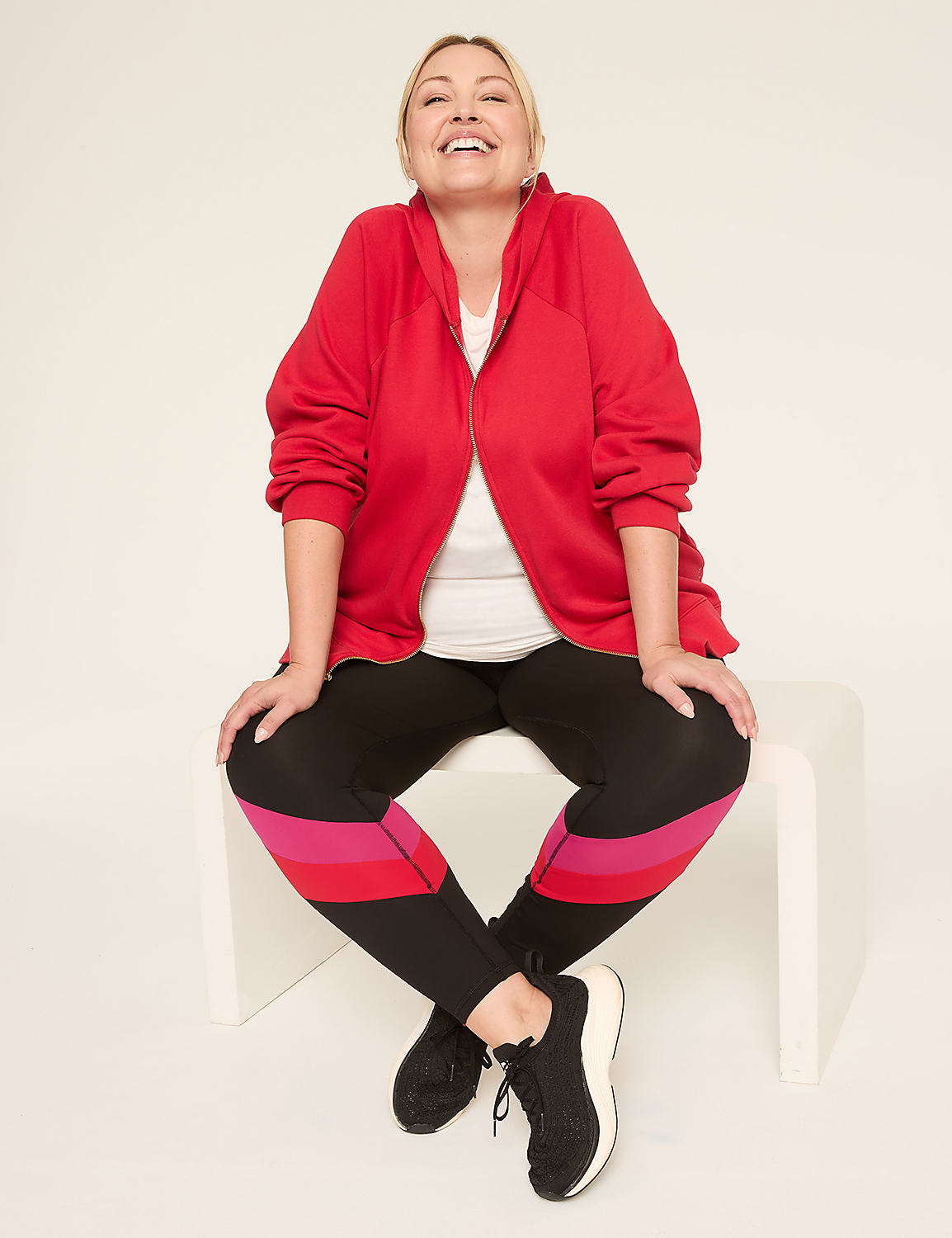 LIVI French Terry Full-Zip Jacket Product Image 3
