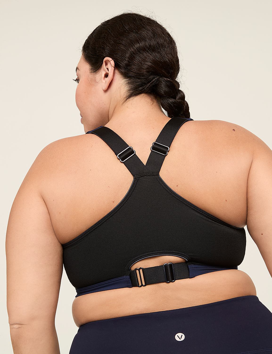 LIVI Max Support Comfort Zip-Front Sports Bra Product Image 2