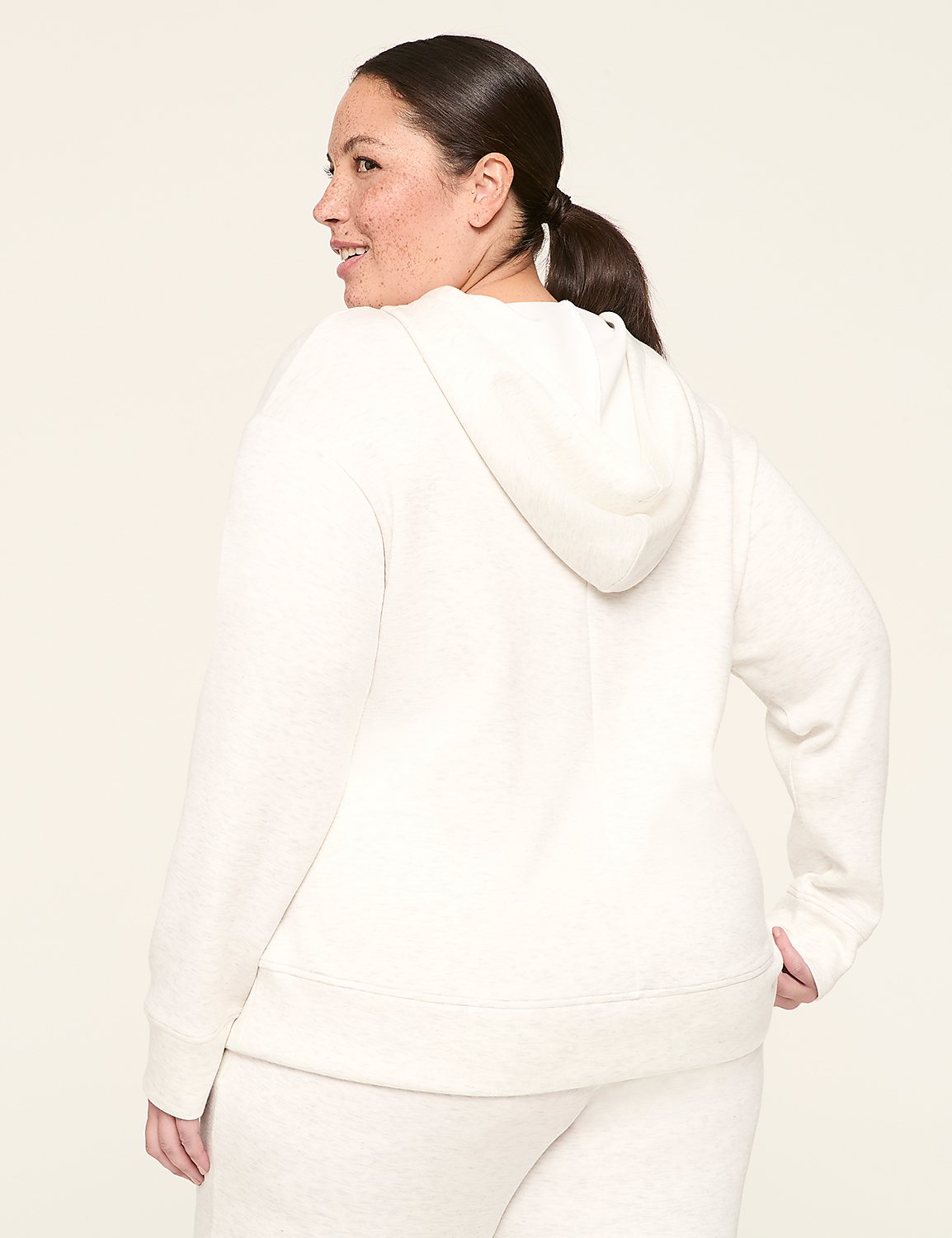 LIVI Journey Hooded Half-Zip Sweatshirt Product Image 2