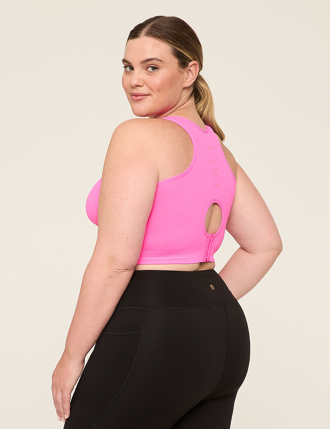 LIVI Wireless Medium-Impact Seamless Sports Bra Product Image 2