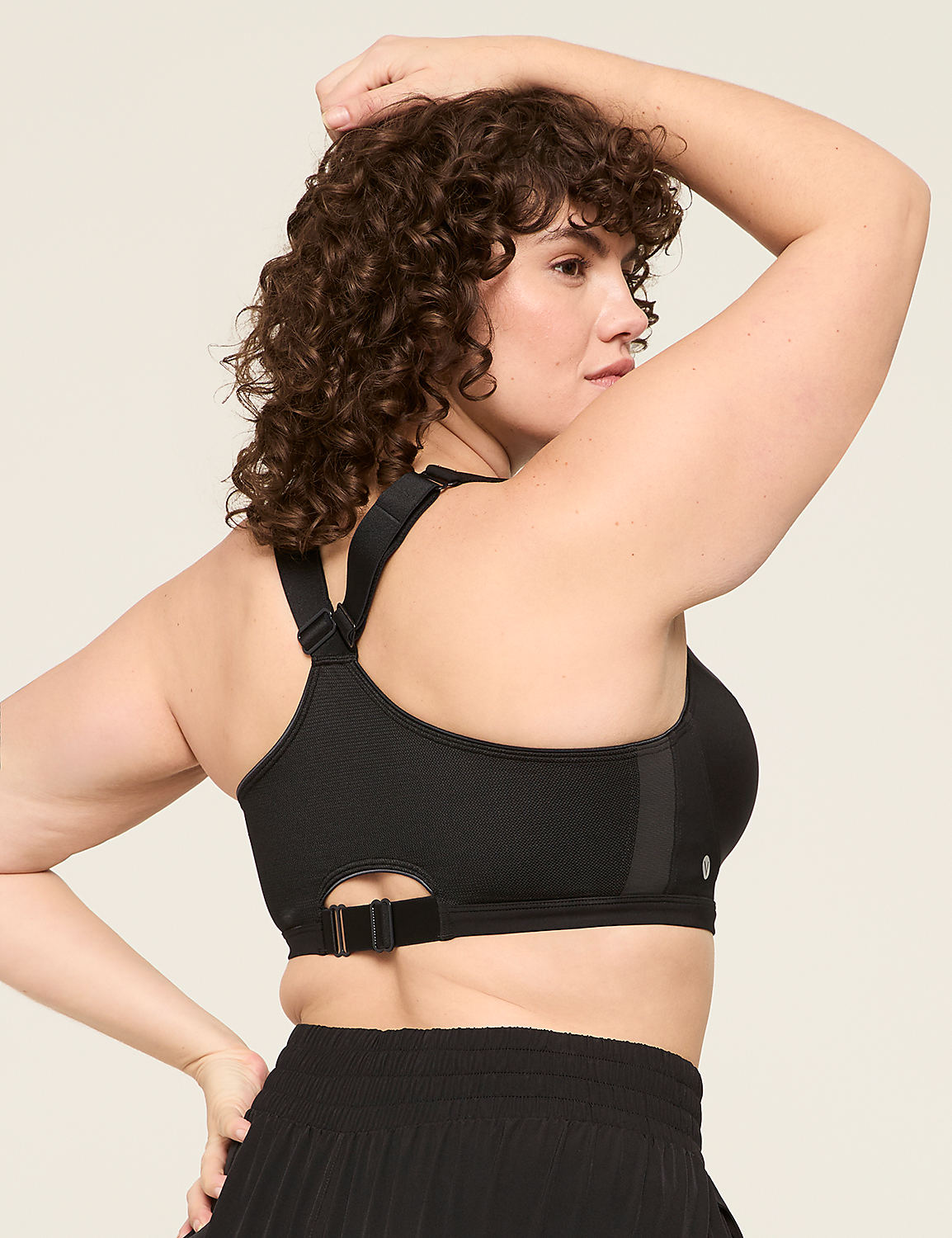 LIVI Max Support Comfort Zip-Front Sports Bra Product Image 2
