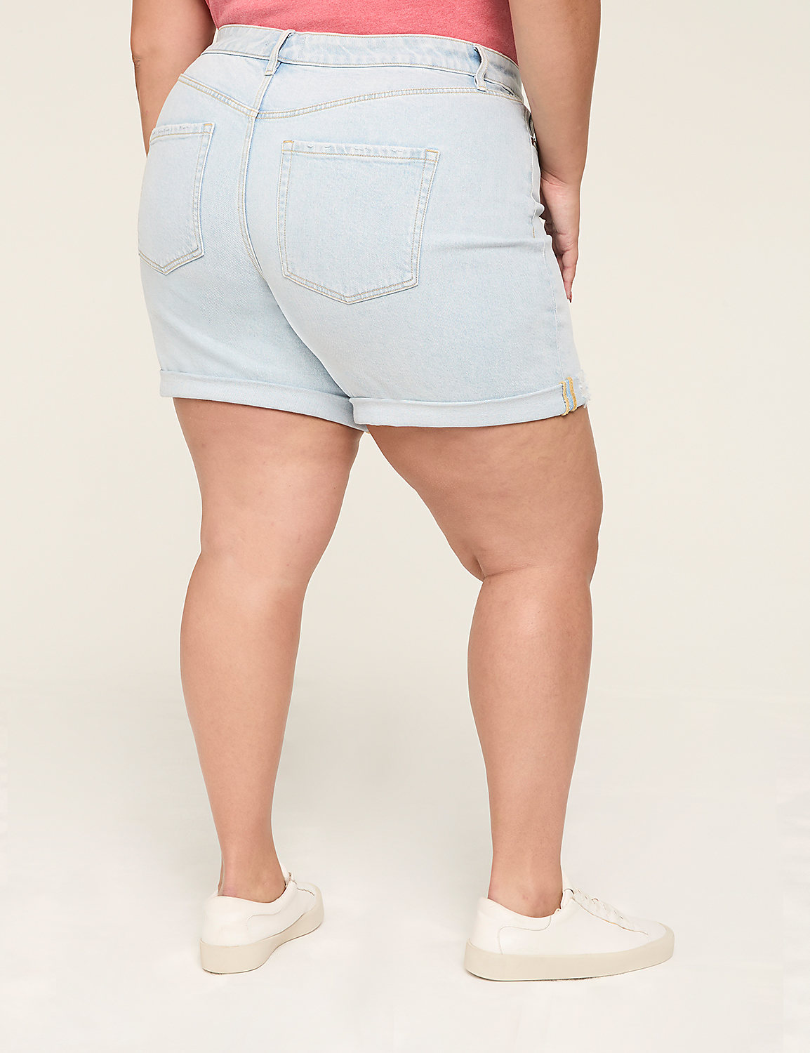 Boyfriend Fit Jean Short - 5.5" Inseam Product Image 2
