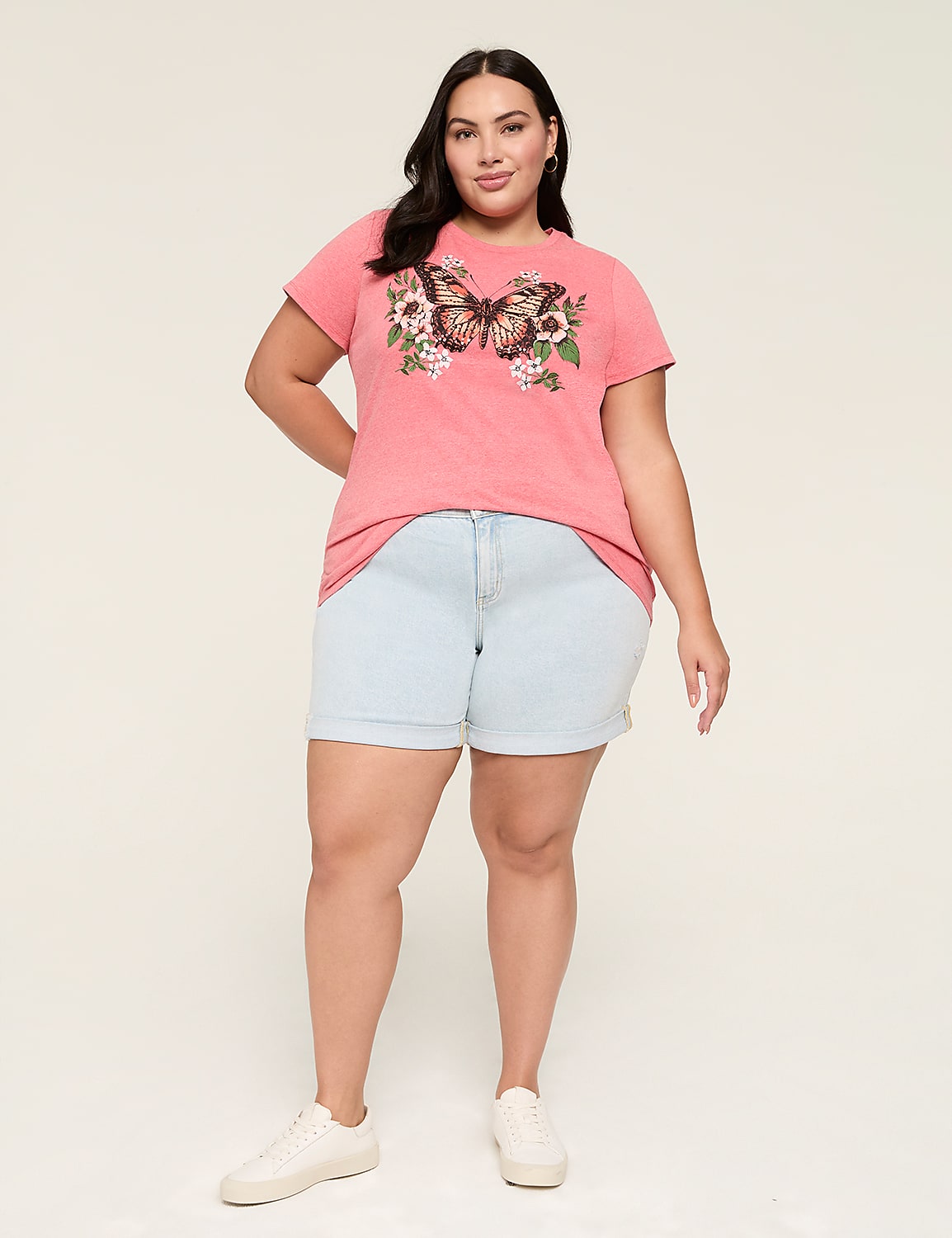 Boyfriend Fit Jean Short - 5.5" Inseam Product Image 3