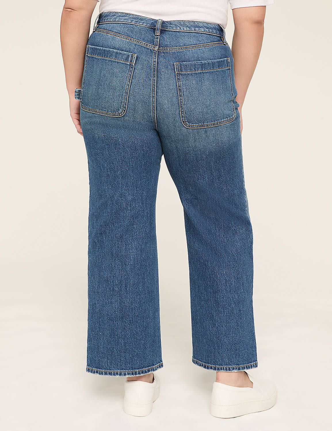 High-Rise Painter Wide Leg Jean Product Image 2