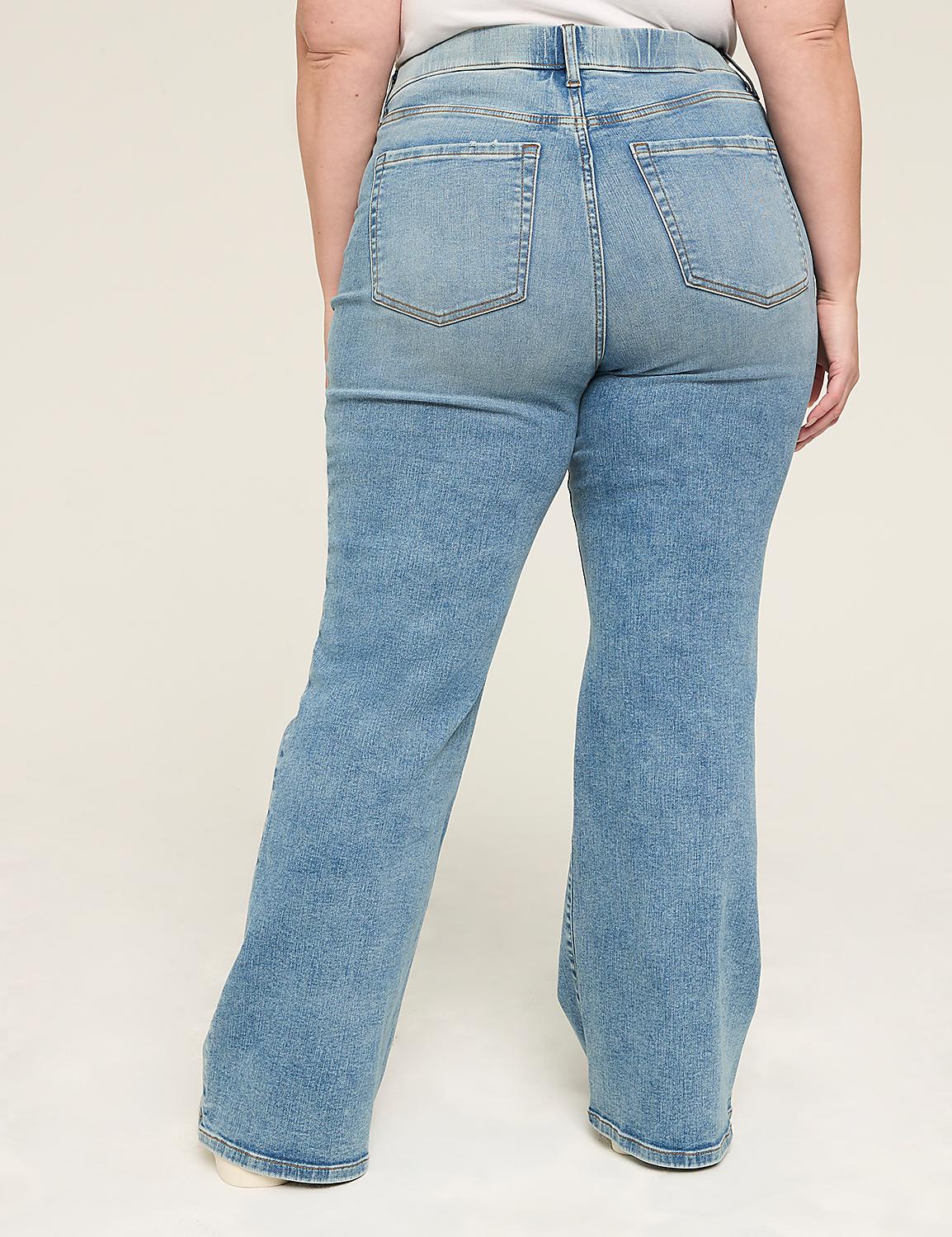 Tighter Tummy Pull-On High-Rise Flare Jean Product Image 2