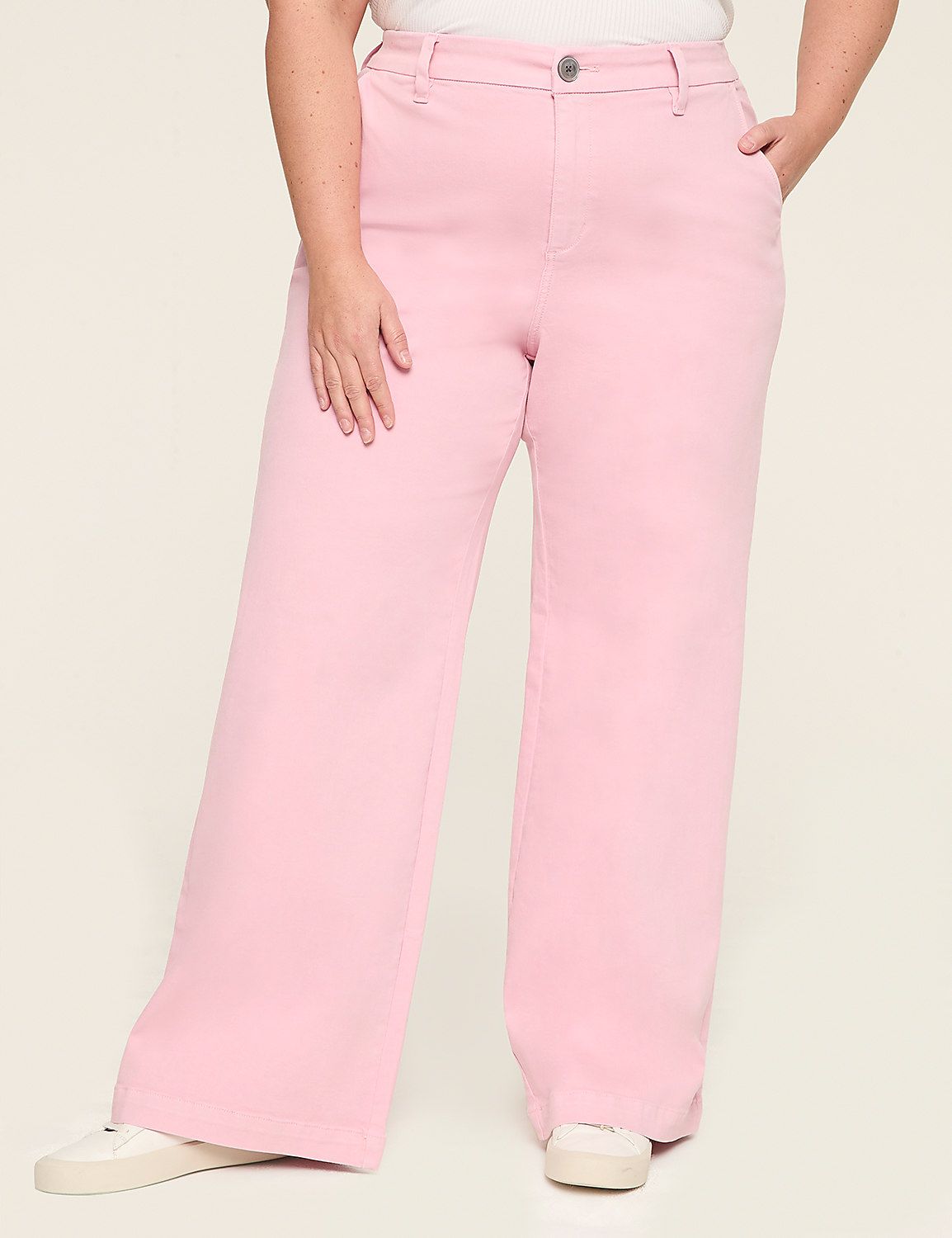High-Rise Wide Leg Trouser Pant Product Image 1