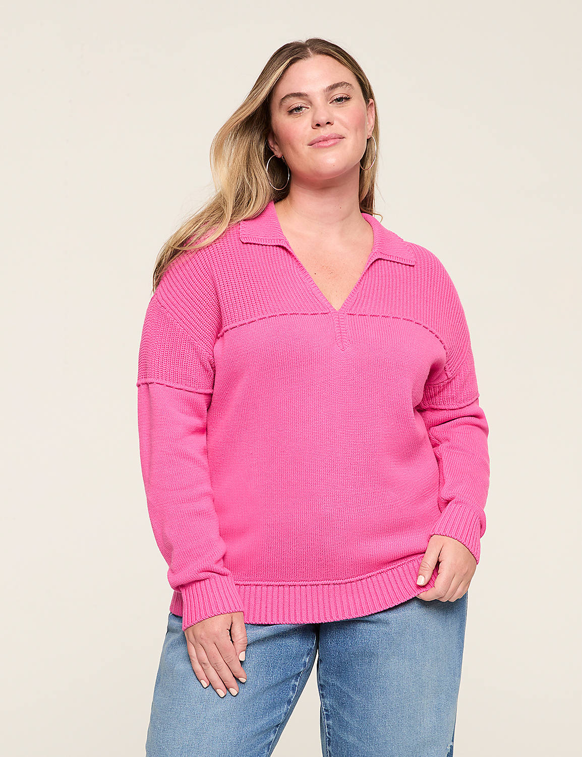 Collared Sweater Pullover Product Image 1