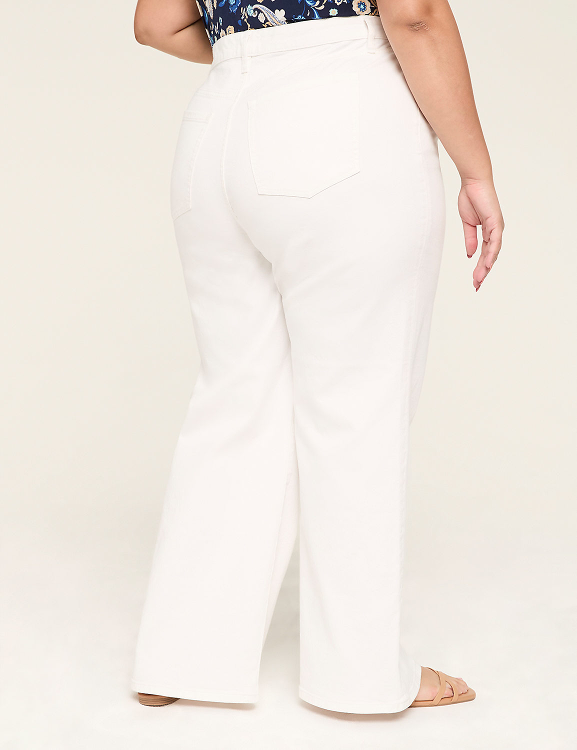 360 Flex Signature Fit High-Rise Wide Leg Jean Product Image 2