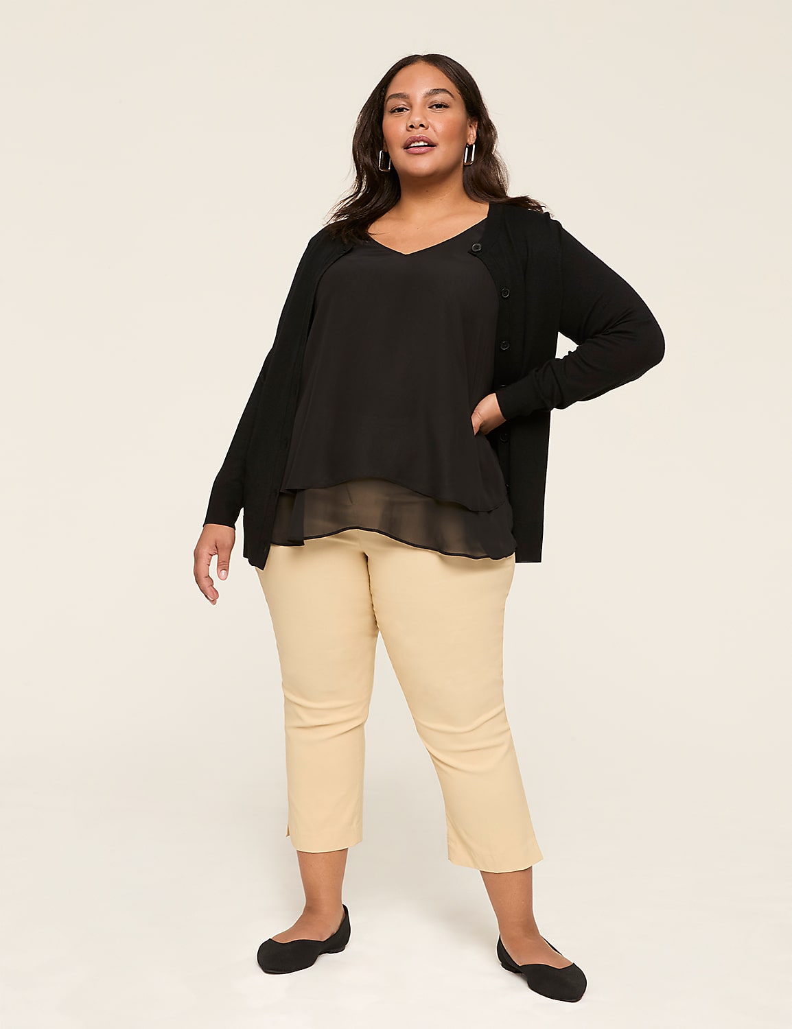 4-Season Slim Capri Product Image 3